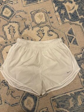 Nike Women’s White Athletic Dri-FIT Shorts